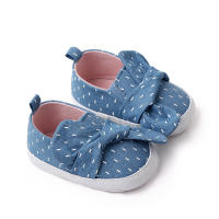 Zapatos De Bebé Para Primavera Y Verano Suaves Con Suela De Algodón Para Niñas Zapatos De Pre-walk Slip-on Color Rosa/Azul - details 5