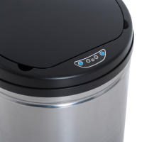 HOMCOM Contenedor Papelera Cubo Basura 30L con Sensor Detector Movimiento automático Acero Inoxidable (Varios tamaños) - details 5