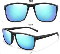 Gafas De Ciclismo Polarizadas Clásicas LOISRUBY Para Hombres Y Mujeres UV400 Protección Solar Para Camping Senderismo Y Conducción Gafas De Montar Bicicleta Cuadradas - details 4