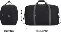 Para Easyjet Aerolíneas Cabina Bolsa Underseat Plegable Bolsa de Viaje Holdall Equipaje de mano Durante Noche para Mujeres y Hombres - details 2