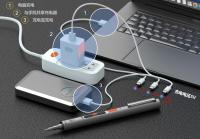 Mini Destornillador Eléctrico Para Reparación De Teléfonos Móviles Con Luz CreationSpace CS0801A Kit De Reparación DIY Magnético Fuente De Alimentación Batería Torque Máximo 0.6 N.m - details 23