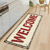 VIKAMA 2PC Alfombra De Cocina Moderna Y Sencilla Absorbente Y Antideslizante Para Pasillo Y Balcón Alfombra De Puerta De Baño Para El Hogar - details 2
