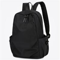 Mochila Mini Para Hombre Negra De Moda Pequeña Bolso Escolar De Hombro Diseñador De Lona Impermeable Deportes Viaje 2023 - details 7