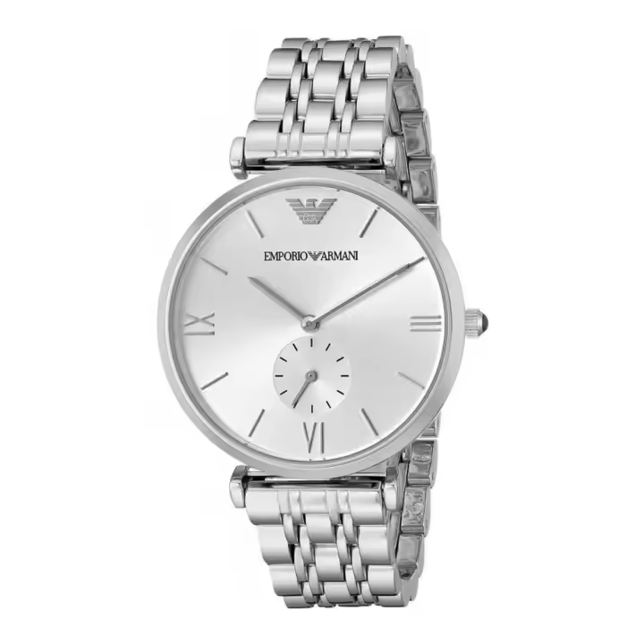 Emporio Armani Reloj Ar1819 Plateado Hombre - 1