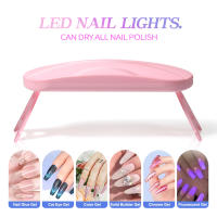 Lámpara De Uñas LED UV Portátil Mini Secado Rápido Lámpara De Secado De Polvos De Uñas Plegable Herramienta De Manicura Profesional - details 5