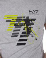 Emporio Armani EA7 Camiseta Algodón Hombre Gris 3 ZPT48PJM9Z 3904 - details 5