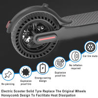 Pneumático Solido De 8.5x2 Para Patinete Eléctrico XIAOMI M365 pro 1S pro 2 Absorbedor Damping Duradero Neumático De Goma - details 0