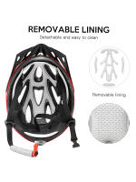 Casco De Bicicleta Lixada Ultraligero Con Visor In-mold Para Montañas Y Carreteras Deporte Al Aire Libre Protección Para Hombres Y Mujeres - details 12