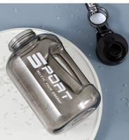 Botella De Agua Deportiva De 2 Litros Con Tapa De Pajita Para Gimnasio Y Camping Botella De Bebida Ecológica BPA Free Para Adultos - details 7