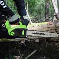 Motosierra eléctrica sin escobillas de 16 pulgadas, herramienta de poda portátil de 2200W, recargable, inalámbrica, para batería Makita de 18V - details 4