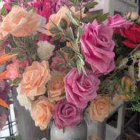 Rosa Artificial LILI HOME de Goma Eva - 60 Cm - details 1