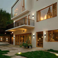 Luz De Pared LED Para Exteriores E Interiores 2W 4W 6W 8W 10W AC85-265V Blanca Negra Moderna Para Jardín Dormitorio Pasillo - details 7