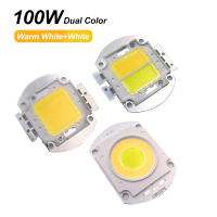 Lámpara LED De Alta Potencia 100W Matriz Dual Color Calor Blanco Y Blanco Para DIY Farol Escenario Integrado Chip COB - details 0