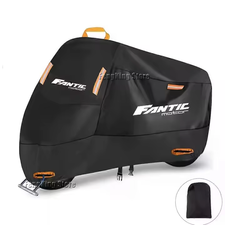 Para Fantic Motor Cubierta DE LA motociclista Impermeable al Aire Libre Scooter Protector UV Cubierta DE LA Lluvia - 1