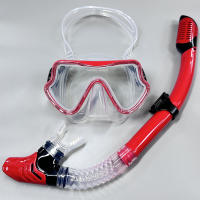Máscara De Buceo Y Snorkel Profesional Con Vidrio Templado Kit De Snorkel Para Natación Y Entrenamiento Para Adultos Y Jóvenes - details 22