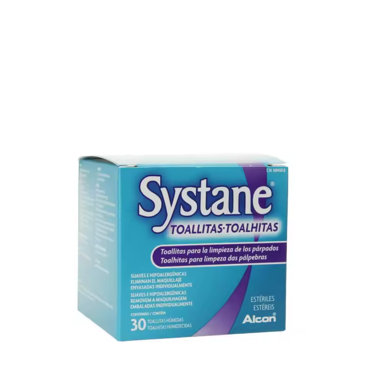Systane toallitas húmedas estériles 30 unidades - 1