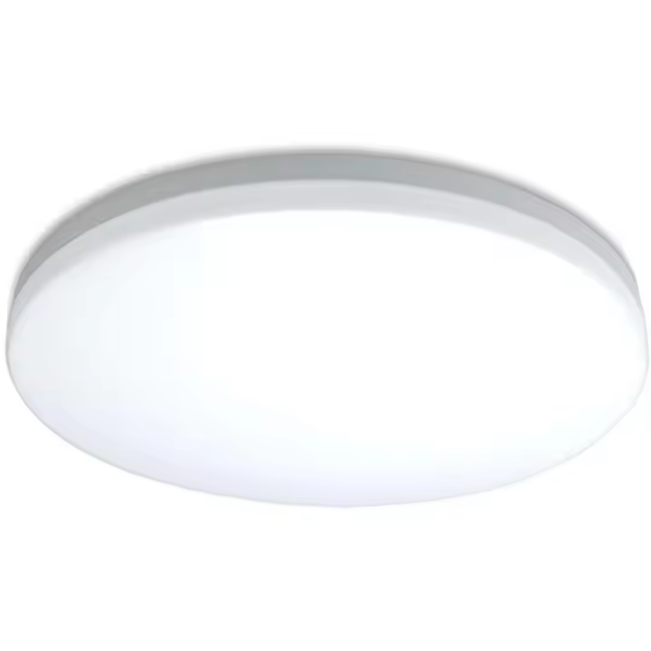 SOMY Lámpara de Techo LED Lámpara de Techo LED de 12W, Iluminación de Techo 23 x 5 CM, IP44 Resistente al Agua, Blanco Neutro 4000K, Luz LED Redonda para Baño, Dormitorio, Pasillo, Entrada, Cocina - 1