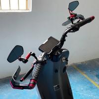 Protector De Mano Para Motocicleta CNC De Aluminio Resistente Al Viento Guardabarros Motocross Scooter Handlebar Protector - details 2