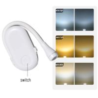 Lámpara De Lectura LED Portátil Protección Ocular 3 Colores Para Dormitorio Estudio Lámpara De Mesa Para Estudiantes Clip De Libro Luz Nocturna - details 19