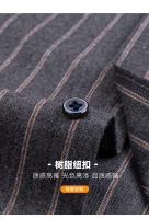 Camisa Larga De Manga Para Hombre Talla Extra Grande 6XL Algodón 100% Estilo Clásico Lujo Ligero Verano Con Cuello En V Y Botones - details 10