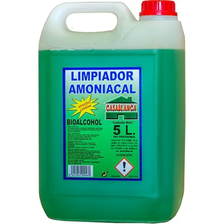 Lion Limpiador Amoniacal Casablanca 5 L - -1 und-- - 1