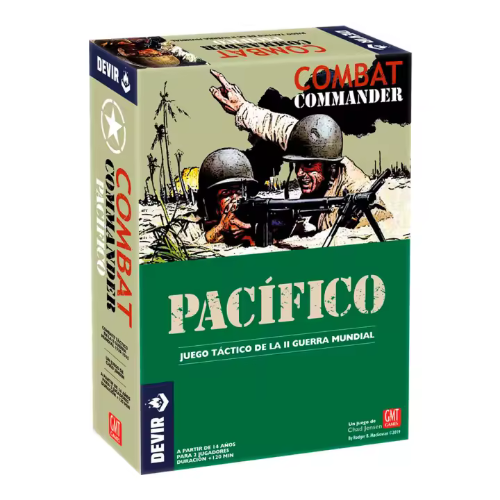 COMBAT COMMANDER PACIFICO DEVIR - Juego de Mesa - Nuevo a estrenar - Devir - Juego de Tablero - 1