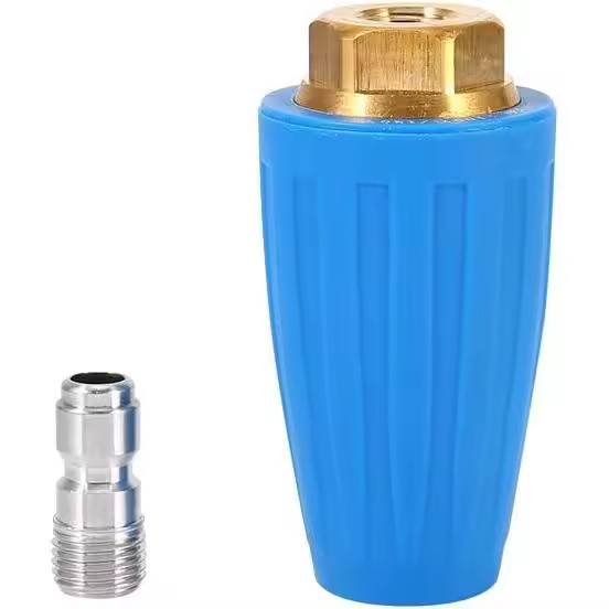 Turbo Rotary Rotating Nozzle,Buse Turbo,Power Washing Nozzles,Turbo Nozzle 3000Psi 4.0Gpm Turbo Fr Pressure Washer 14 Fast Connect 3600Psi - 1