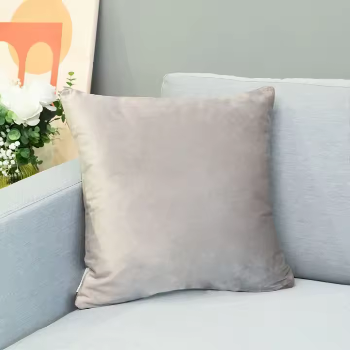 GREATOYAR Juego de 2 Fundas de Cojin, Funda de Cojín de Terciopelo, Funda de Almohada Decorativa para Sofá Habitacion Salón Dormitorio, Decoracion Hogar, Terciopelo, 30x50/40x60/45x45/50x50/60x60cm, 2 Piezas, Azul/Gris/Marrón/Naranja/Negro/Rojo/Verde - 1