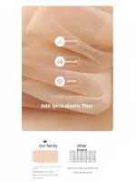 Medias De Nylon 20D Para Mujer Translúcidas Con Cintura Elástica Resistente a Rupturas Medias De Control Duraderas Y Resistentes - details 1
