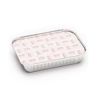 Envase rectangular de aluminio con tapa de cartón para alimentos - 475cc/590cc/890cc - 100 unidades - details 0