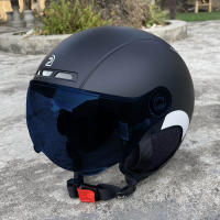 Casco De Ciclismo  Con Gafas Y Protección Auditiva Estampado Reflector Para Bicicleta MTB Carretera E-Bike Para Adultos Hombres - details 0