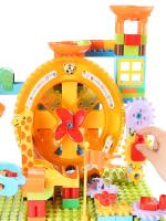 Juego De Construcción De Laberinto De Mármol Para Niños Bloques Grandes DIY De Mano Juguete Interactivo Para Padres Y Niños Regalos De Juguetes - details 12