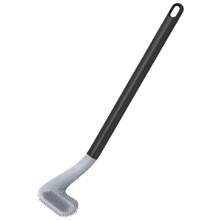 Juego De Cepillos De Inodoro De Silicona VAKIND Limpieza Profunda Sin Esquinas Muertas Cepillo De Baño Ecológico Con Mango Largo Forma De Golf - 1