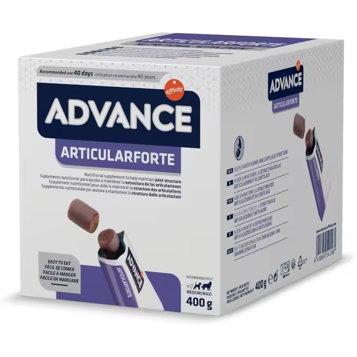 400g - ADVANCE PALITOS ARTICULAR FORTE PARA PERROS - 1
