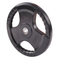 OZIO FITNESS  Disco de Pesas 25 kg Olímpico 50 mm Goma Premium 3 Agarres - details 1