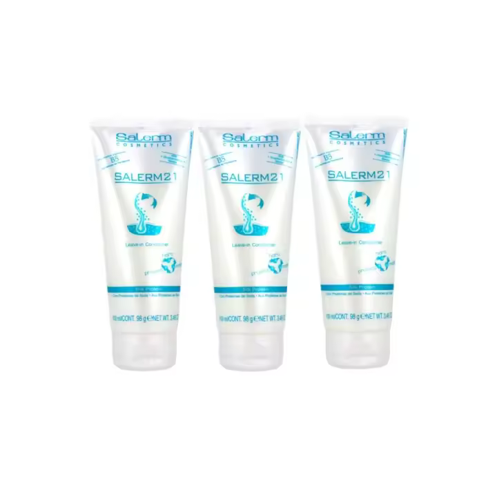 Salerm 21 Acondicionador Proteina de Seda Sin Aclarado 100ml (3 UNIDADES) - 1