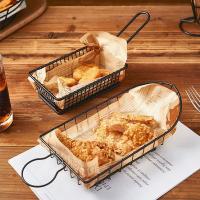 Cesta De Freír Para Cocina Herramienta De Cocina Red De Malla Para Patatas Fritas Y Chips Contenedor De Almacenamiento De Alimentos Con Mango Para BBQ Francés En Casa - details 4