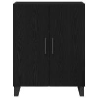 vidaXL Aparador Negro de Roble 69,5x34x90 cm de Madera Elaborada - details 4