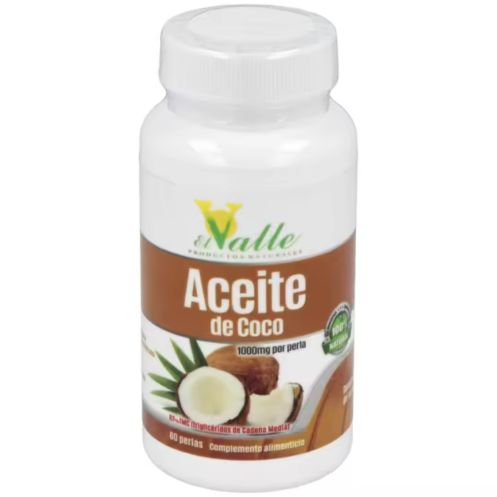 El Valle Aceite De Coco 60 Perlas - 1