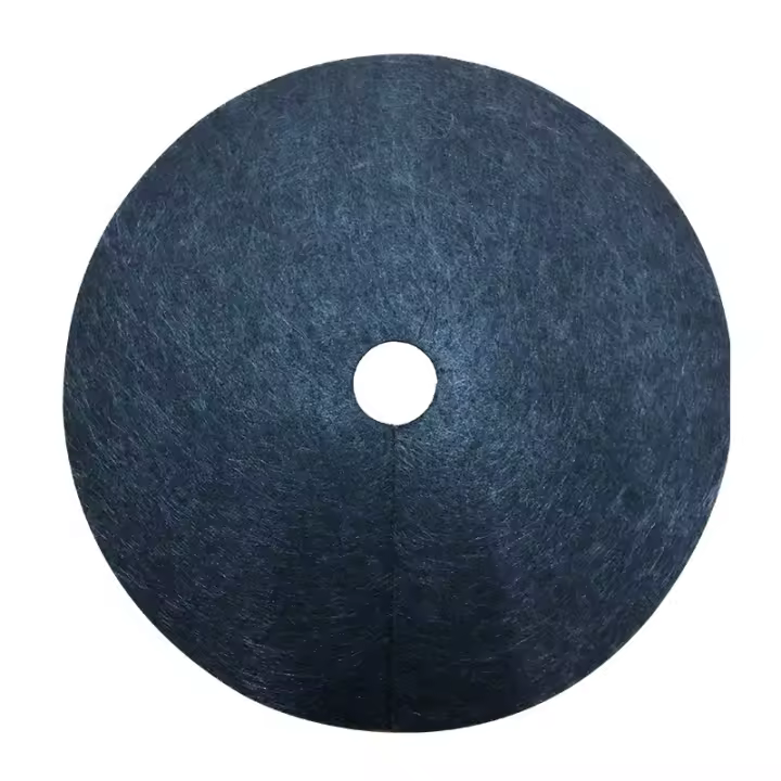 Anillo De Mulch Para Árboles No Tejido Barriera Antidesbarrapados Protector Mat Cubierta De Plantas Control De Malas Hierbas Jardinería 15cm-82cm - 1