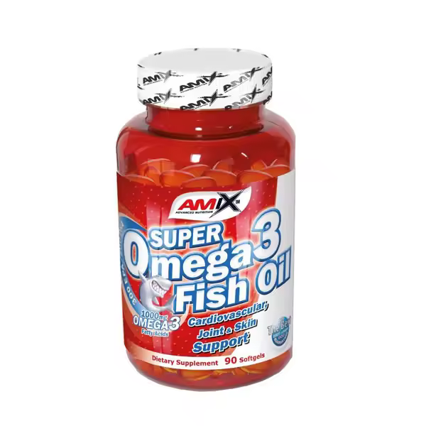 AMIX Super Omega 3 Fish Oil - 90 Caps - 1