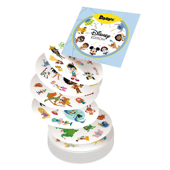 Asmoodee, juego de mesa dobble edición Disney - 1
