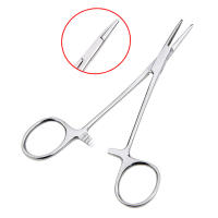 Aguja De Curvatura Multifuncional De Acero Inoxidable Tijeras De Mano Herramientas De Hemostasia Tamaño 12.5/16/18cm Para Pesca - details 1