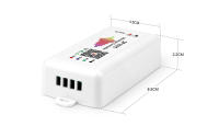 Controlador De Música LED SP107E Para Tira LED WS2812B Compatible Con Bluetooth SPI Control De Color Completo Dimmer 5-24V Para Salón - details 2