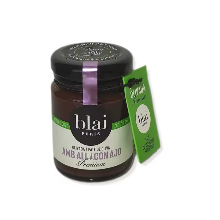 Pack de 2 Olivada (Paté de aceituna) con ajo Eco Premium Blai Peris 100g vidrio - 1