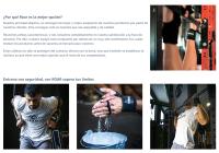 Roar® Calleras para Gimnasio Hombre, Calleras Mujer, Guantillas Gimnasio, Calleras Gimnasia artistica, Hand Grips, Callera Calistenia,Cuero Sintético, Grip Gloves, Cayeras dominadas - details 1