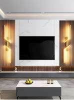 Lámpara De Pared LED Moderna Minimalista Para Dormitorio Y Sala De Estar Luz De Noche Para Cama Y Sofá Fuente De Aluminio Incluye Bombillas Instalación En Pared - details 6