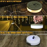 Luz De Cadena LED Recargable 2 En 1 Para Exterior Decoración De Jardín Y Camping Fita Luz Reciclable Para Tentado Iluminación De Vacaciones - details 9