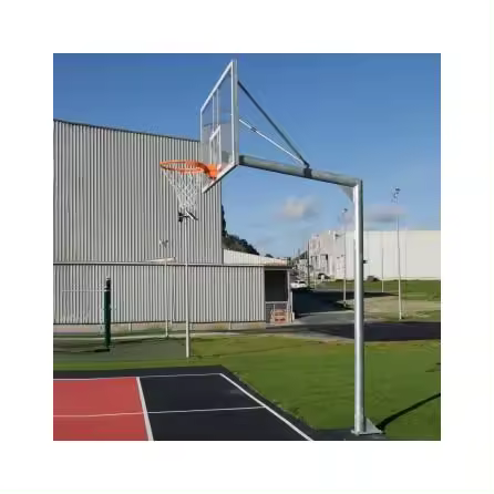JGO CANASTAS GALVANIZADAS BALONCESTO MONOTUBO NEW TUBO 114 MM FIJAS CON BASE ANCLAJE-SIN TABLERO,ARO SOFTEE EQUIPMENT Raíz BALONCESTO DEPORTES EQUIPAMIENTO Canastas Instalaciones BALONCESTO Categorías FÚTBOL - 1