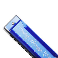 Harmonica De 20 Notas En Clave De C Con Carcasa Metálica Colorida Juguete Educativo Para Niños Instrumento Musical Inicial Para Principiantes - details 9